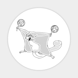 Flying Squirrel Magnet